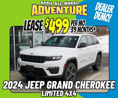 $499 Per Month for a New 2024 Jeep Grand Cherokee Limited 4x4!*